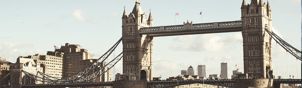 Image of the London Tower Bridge.